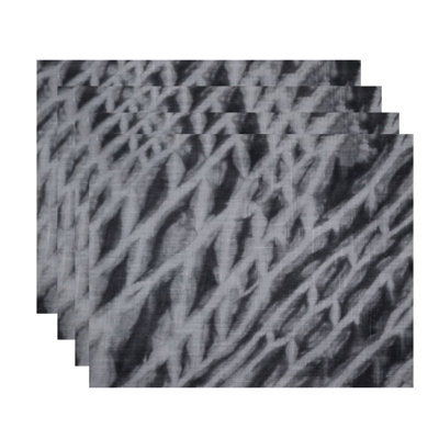 Grand Ridge Polyester Geometric Rectangle Placemat