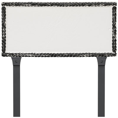 Plaque d'adresse rectangulaire Harrison