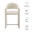 Tabouret de comptoir en velours 37 po Talab Performance-406623765-406623767