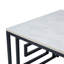 Acelee 120cm Coffee Table for Living Room Furniture, Wood and Metal Centre Table-1159105686
