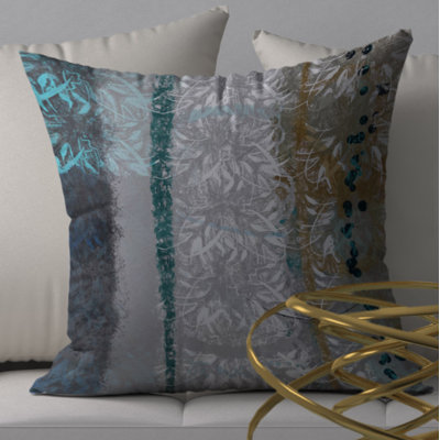 Cuddly Effervescent Square Pillow Cover & Insert