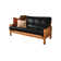 Futon double avec matelas Anders