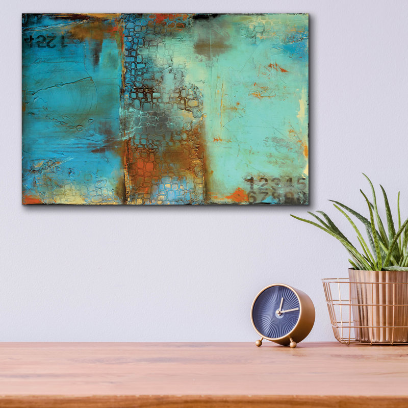 «Deja Blue» par Erin Ashley - impression non encadrée, H 12 po x l 16 po x P 0,13 po