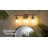 3 - Light Modern Vanity Light,Brushed Nickel