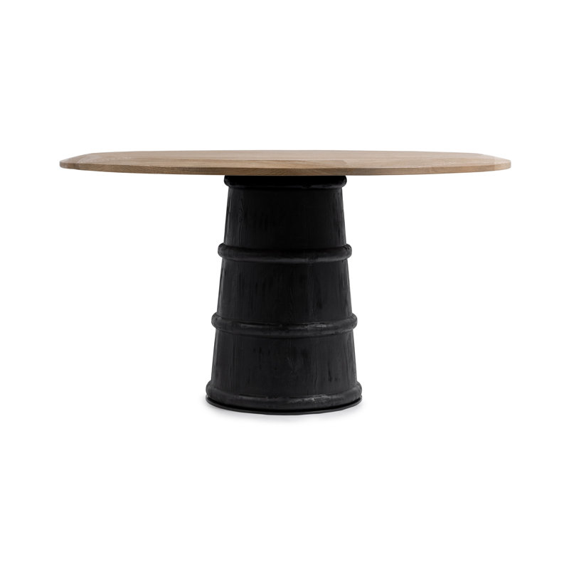 Lunen Elm Wood Dining Table