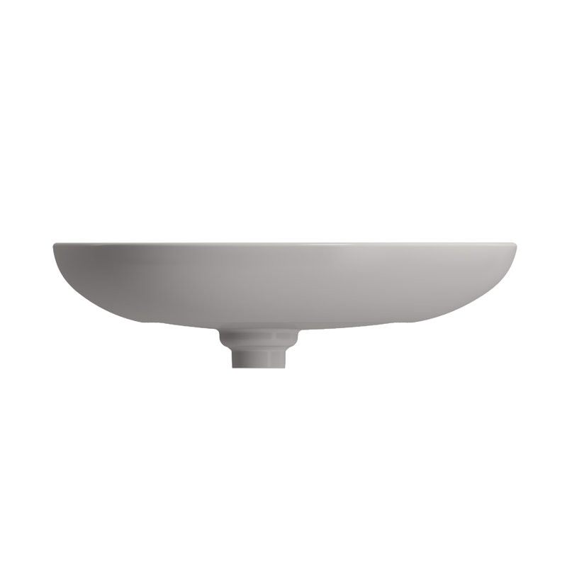 Etna 22.8'' L Bathroom Sink, Matte Gray