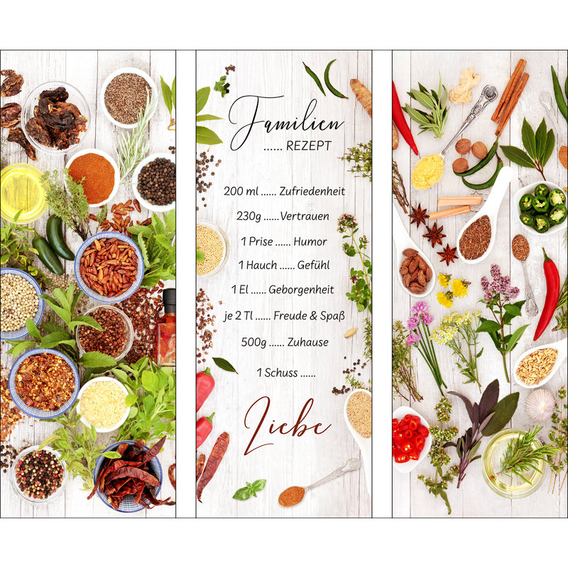 Spices And Herbs With Slogan II GLA2465