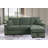 L-Shaped Sleeper Sofa Reversible Couch Pull Out Couch With Storage Chaise-637851879