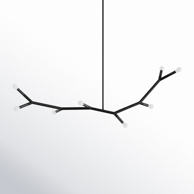 Raela 8 - Light Metal Dimmable Chandelier