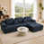 Navy Chenille