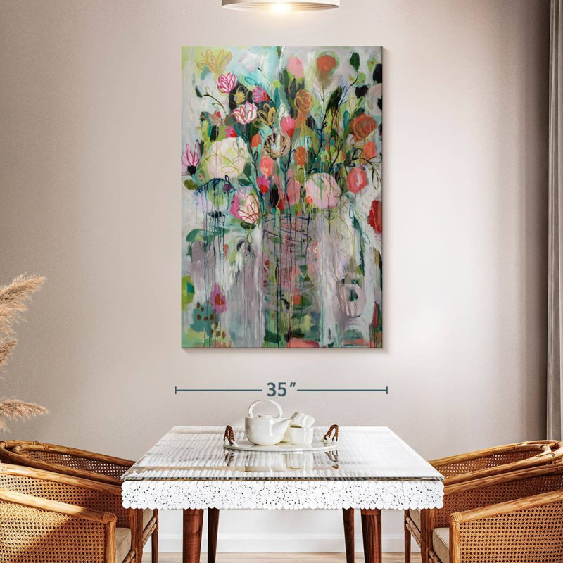 Avery Spring Showers, 51" H x 34" W