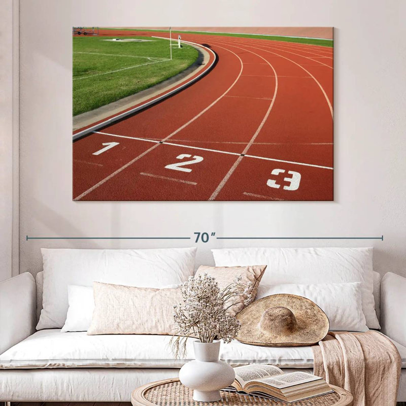 Pistes d'athlétisme, H 34 po x l 51 po