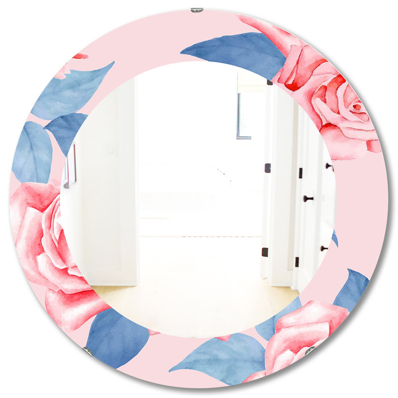 Miroir décoratif Blossom, H 31,5 po x l po