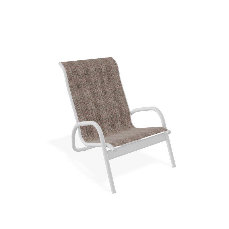 Beach Chair, Textured White, Carter