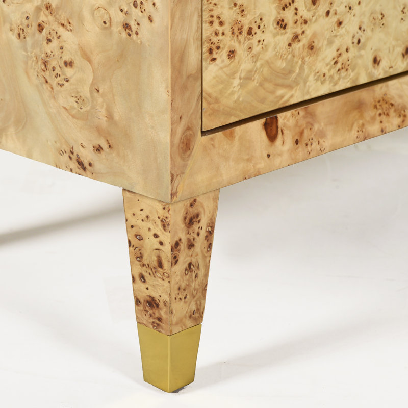 Bruce Cabinet, Natural Burl