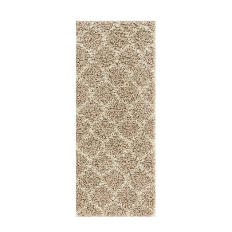 Tapis à poils longs Everly Quinn Ruby