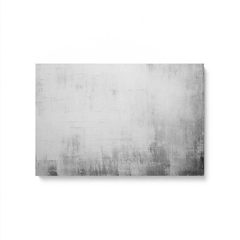 Toile roulée Silent White II, H 12 po x l 18 po x P 1,25 po, Toile tendue