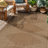 Geometric Sand/Natural Easy-Care Jute-Style Indoor/Outdoor Flat Woven Area Rug-472426837-483164744