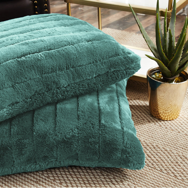 Supermink Square Euro Pillow Cover, Jadeite