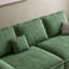 Coussin modulaire vert 100% polyester-52630495