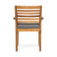 Chaise de salle à manger d'extérieur en bois (ensemble de 2)-1190584061