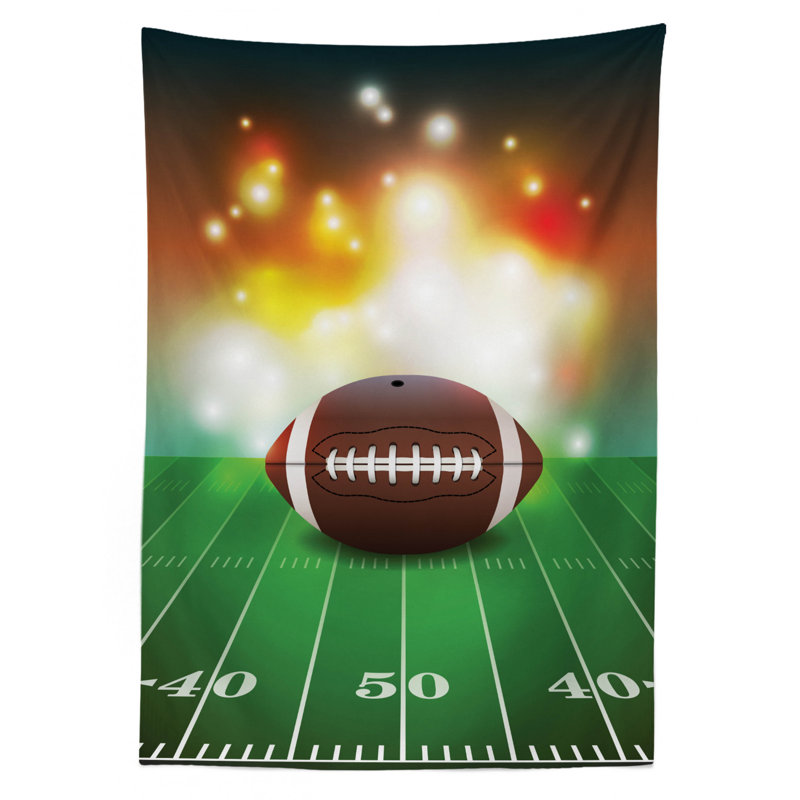 Sports Tablecloth, 70" L x 52" W