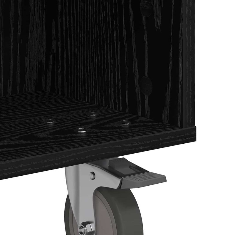 End Table, Black Oak