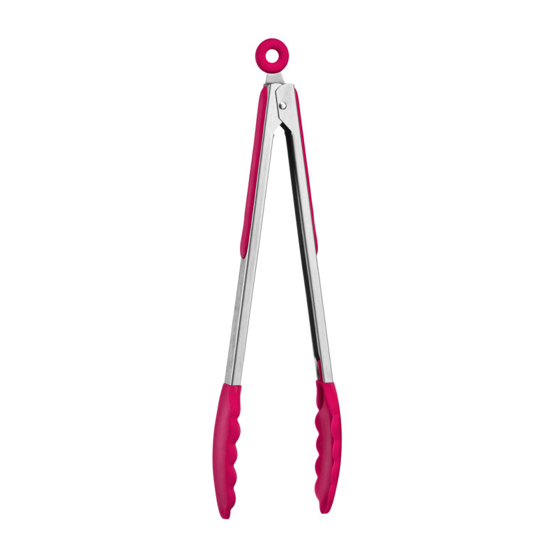 Belfry Kitchen Wilridge Kitchen Tong, Hot Pink