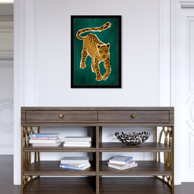 Contemporary " Glam Jungle Leopard " by Oliver Gal