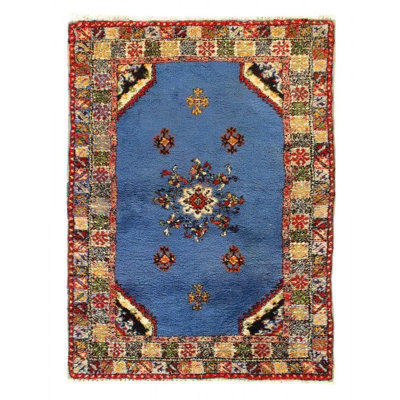 Jhamel One-of-a-Kind 6'05'' X 4'05'' Hand Knotted Area Rug
