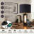 26" H Table Lamp with Night Light