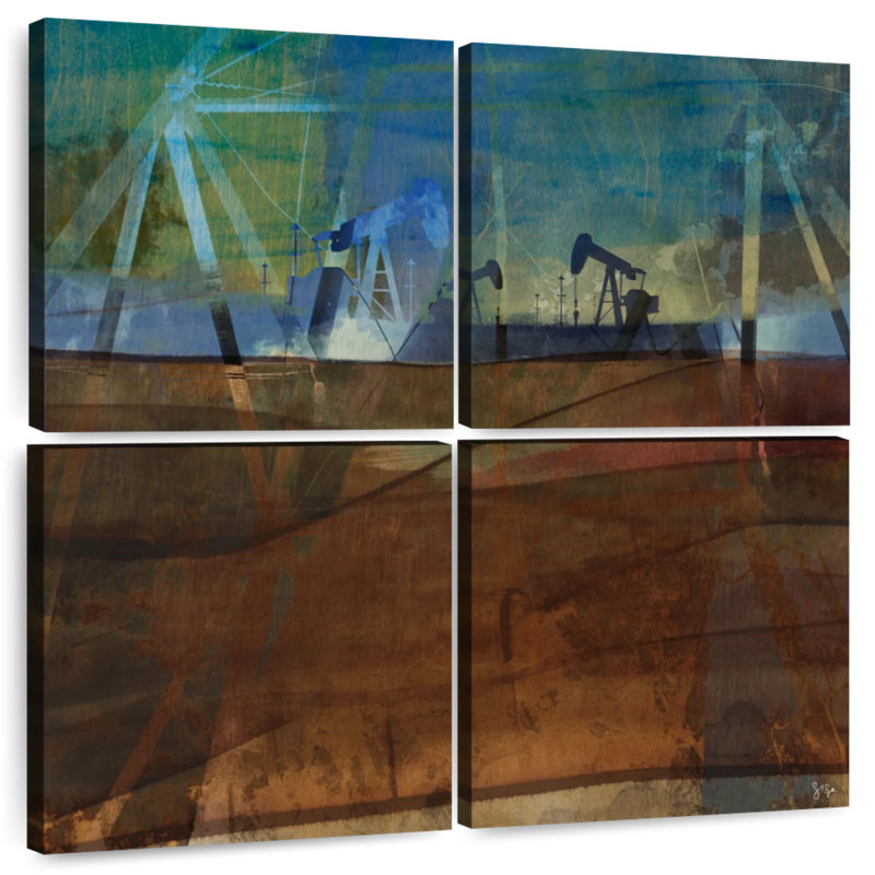 Lilie Oil Rig Abstraction II