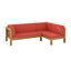 Banc de coin gauche X-Back de l'ensemble 2-1954012921-1954012923