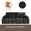 Canapé-lit 90,2 po en tissu Teddy-722782609