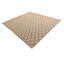 Tapis carré ivoire Ousley