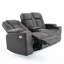 Berwin 2 Seater Linen Electric Reclining Loveseat-491534725