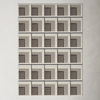 Kamran Tan Indoor/Outdoor Rug
