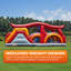 JumpOrange Shadow Obstacle Course Bounce House for Kids and Adults – Piece 2 (with Blower)