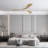 Nicola 52" 3 - Blade LED Standard Ceiling Fan with Remote Control and Light Kit Included-17179094