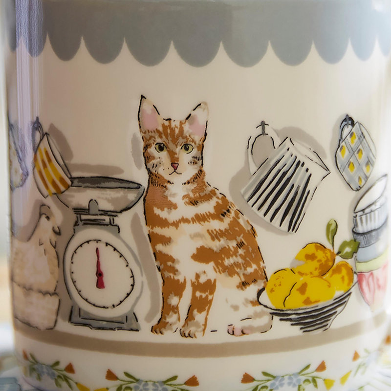 Pantry Cats New Bone China Coffee Mug