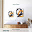 Cercles abstraits sur toile-201568478