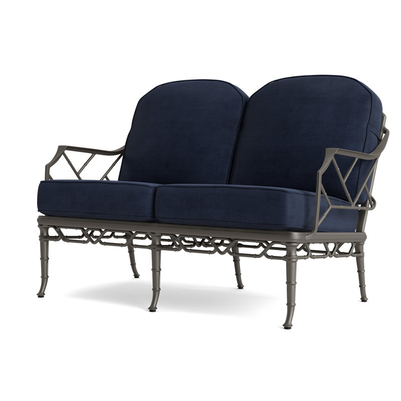 Calcutta Outdoor 2 - Seat Loveseat, Fusion Neptune, Mica