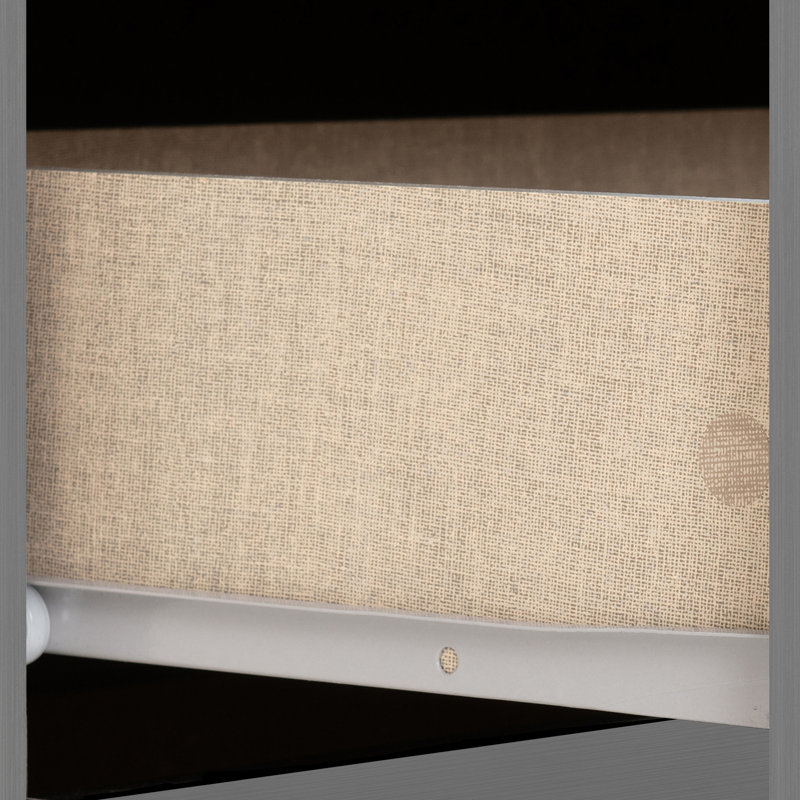 Kosie 6 Drawer Chest, 3D Effect Grey
