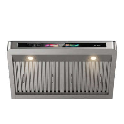 Hotte de cuisine sous-meuble de 76 cm (30 po), débit de 900 pi³/min, en acier inoxydable, avec commande vocale, gestuelle et tactile