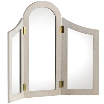 Clarita Wood Flat Floor Mirror