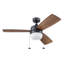 Barcadero 44" LED Ceiling Fan with Pull Chain and Light Kit Included-54878069