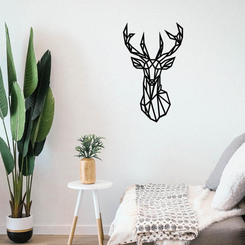 Décoration murale, Cerf
