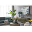 Lampe de table en cuir
