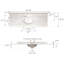 61 Inch Cultured Marble Vanity Top with Backsplash, Improved Package-78654968
