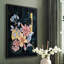 Moonlight Flowers II, reproduction encadrée - bois massif-952669735-952669734